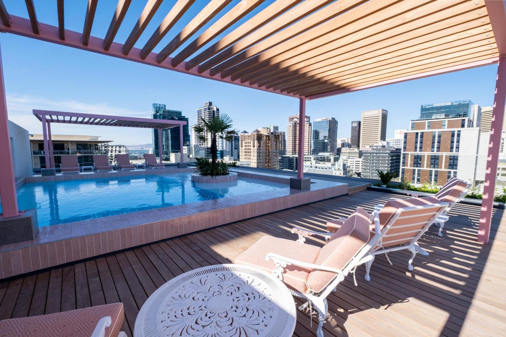 The Rose 604: Central Studio With Rooftop Pool Cape Town Bagian luar foto